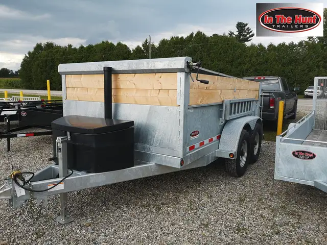  2024 Duratrail 6.5x12 7 Ton Galvanized Dump in Cargo & Utility Trailers in Mississauga / Peel Region - Image 2