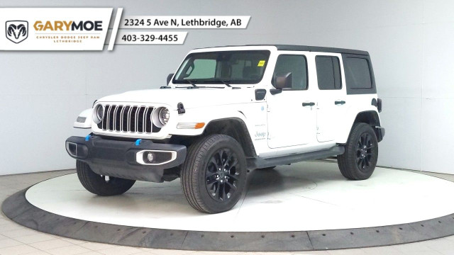 2024 Jeep Wrangler 4xe Sahara - Side Steps - Safety Group in Cars & Trucks in Lethbridge