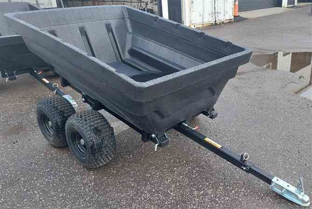 JENSEN TERRAIN HD-4 ATV DUMP TRAILER WITH POLY TUB in Cargo & Utility Trailers in Oshawa / Durham Region - Image 2