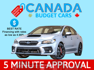  2021 Subaru WRX - MANUAL| CARPLAY| 268HP | HEATED SEATS | SUNRO