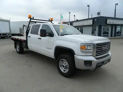 Welcome to Central Truck Sales. 2017 GMC 4X4 2500 H/D CREW CAB DECK TRUCK ,6.0L engine automatic tra...