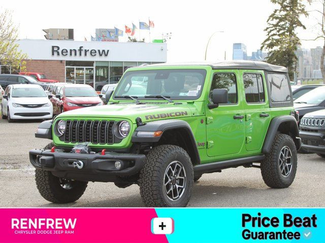 2025 Jeep Wrangler Rubicon 4x4, Warn Winch, Steel Bumpers in Cars & Trucks in Calgary