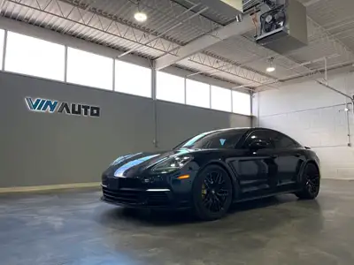 2018 Porsche Panamera 4, 3.0L V6 Turbocharged, AWD. Highly Options. Clean Carfax! Output 330hp & 331...