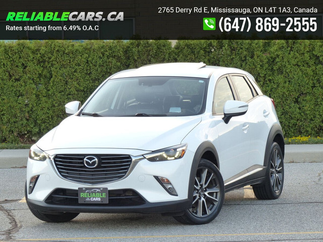 2016 Mazda CX-3 GT | AWD | No-Accident | Safety Included | Leath in Cars & Trucks in Mississauga / Peel Region