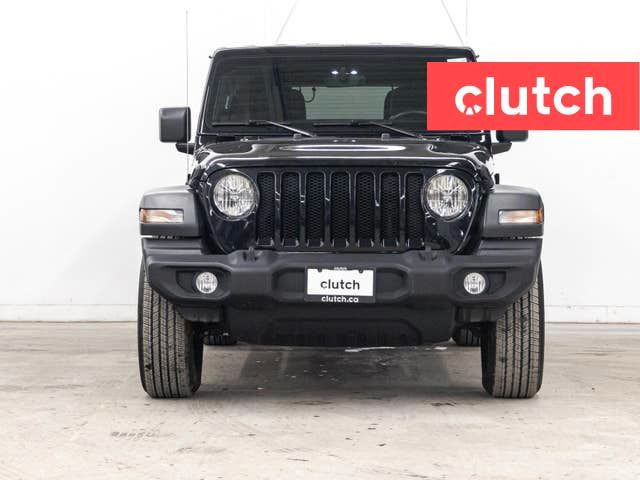 2022 Jeep Wrangler Unlimited Sport S 4WD w/ Uconnect4C, Dual Zon in Cars & Trucks in Ottawa - Image 2