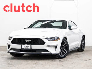 2021 Ford Mustang EcoBoost Fastback w/ Sync 3, Apple CarPlay & Android Auto, Rearview Cam