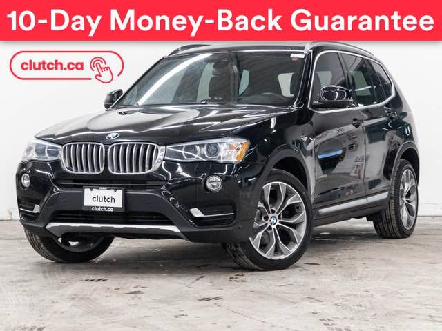 2017 BMW X3 xDrive28i AWD w/ Rearview Cam, Bluetooth, Dual Zone  in Cars & Trucks in Ottawa