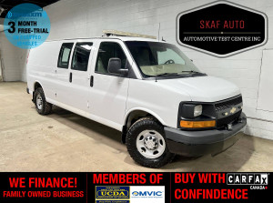 2014 Chevrolet Express 3500! EXTENDED 155 WB! DIVIDER! ONE OWNER!
