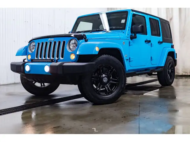 2018 Jeep Wrangler JK Unlimited 4x4 Sahara Nav in Cars & Trucks in Red Deer - Image 4