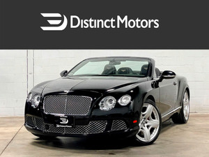 2013 Bentley Continental GT GTC W12,ACC, 21'' MULLINER WHEELS,ONLY 35K