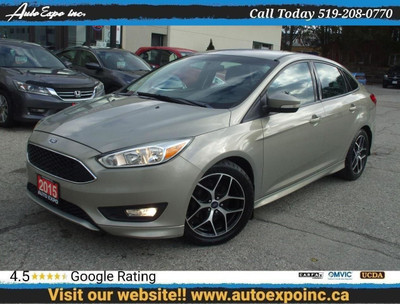  2015 Ford Focus SE,Auto,A/C,Bluetooth,Backup Camera,Certified,F