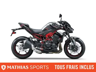 Concessionnaire des véhicules neufs et d'occasion. Sportive KAWASAKI Z900 2025 La Z900 super dénudée...
