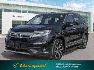 2019 Honda Pilot Touring 8-Passenger | NON-COLLISION CARFAX | REAR ENTERTAINMENT SYSTEM |