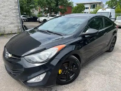 2013 HYUNDAI ELANTRA GLS .MANUELLE. INTERIEUR EN TOIT OUVRANT VITRES-PORTES- MIRROIRS- ELECTRIQUE.SI...