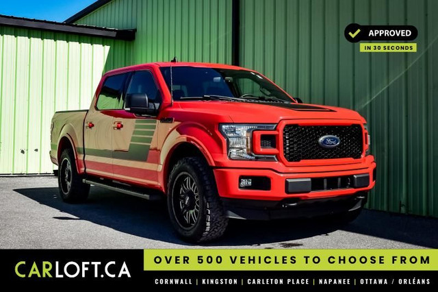 2019 Ford F-150 XLT • TONNEAU COVER • BEDLINER • RUNNING BOARDS in Cars & Trucks in Kingston