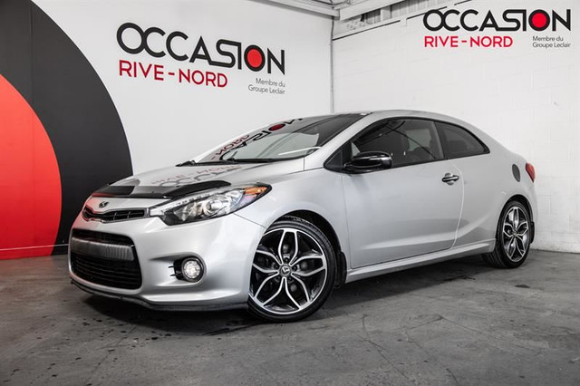 Kia Forte Koup SX MAGS+SIEGES.CHAUFF+BLUETOOTH+CAM.RECUL 2016 in Cars & Trucks in Laval / North Shore