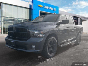 2021 RAM 1500 Express | 5.7L Hemi V8 | Night Edition | Cloth Bench Seat | 8.4 Touchscreen |