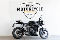 2022 Triumph Street Triple RS Matte Jet Black