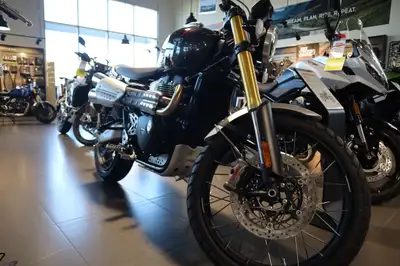 2025 Triumph Scrambler 1200 XE Phantom Black / Storm Grey The ultimate Scrambler, evolved. The 1200...