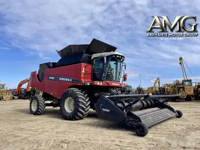 2014 Versatile RT490 Combine Harvester Located in Clyde, Alberta Cummins QSX 11.9L Air Conditioned C...