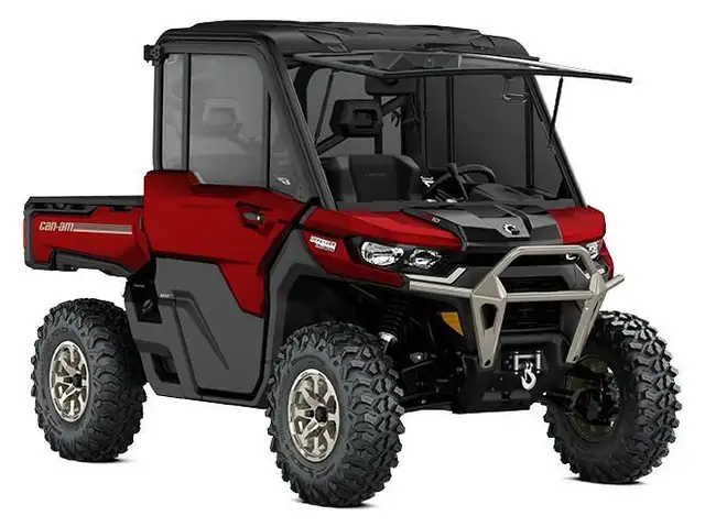 2025 Can-Am 2025 DEFENDER LTD HD10 RED in ATVs in Sarnia - Image 2