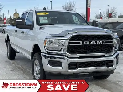 This Ram 2500 is equipped with: Cloth Front 40/20/40 Bench Seat, Radio: Uconnect 5 w/8.4 Display, 4G...