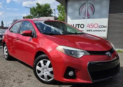 ***FINANCEMENT 99.9% ACCEPTÉ ***TOYOTA COROLLA S 2014***S,A/C,DEMI CUIR,FIABILITE LEGENDAIRE***FINAN...