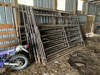 (8) Corral Panels with Gates