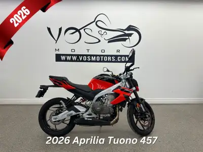 -Financing Available 2026 Aprilia Tuono 457 Naked Twin with Racing DNA! ?? The all-new Tuono 457 bri...