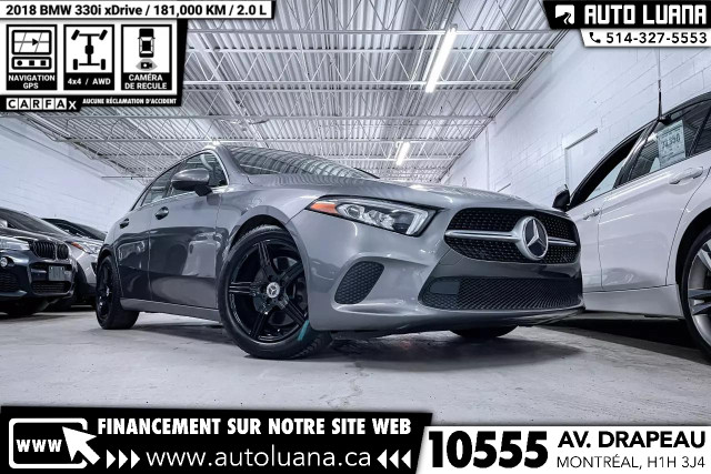 2019 MERCEDES-BENZ A-Class A250 4MATIC/TOIT/CARPLAY/CAM/33,000km in Cars & Trucks in City of Montréal - Image 3