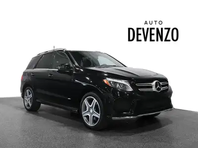 2016 Mercedes-Benz GLE350d Diesel 4MATIC, Black on Saddle Brown Leather, Sport Package with Airmatic...