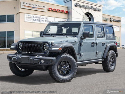 2024 Jeep Wrangler Willys | Heated Seats | Remote Start | Camera