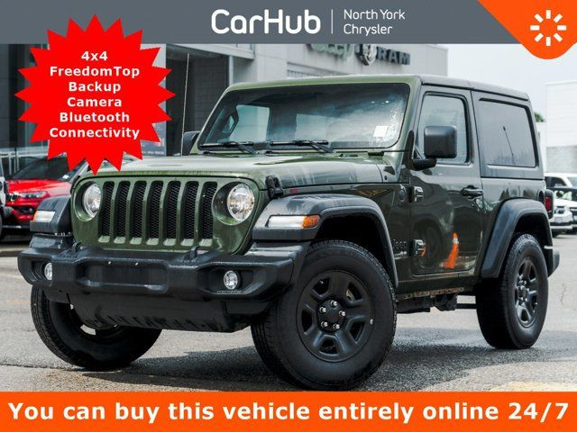 2022 Jeep Wrangler Sport 4x4 FreedomTop Backup Camera Bluetooth in Cars & Trucks in City of Toronto