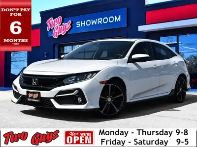 2020 Honda Civic Sport Platinum White Pearl *BLUETOOTH*, *SUNROOF*, *BACK-UP CAMERA*, *CLEAN CARFAX...