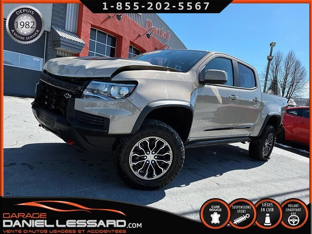 Chevrolet Colorado ZR2 CREWCAB 4X4 V6, CUIR, GPS, BAS KM, MAGS 1 in Cars & Trucks in St-Georges-de-Beauce