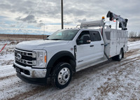 NEW - 2023 Ford F550 CrewCab 4x4 Service Truck/DSL/5500LBS/3In1