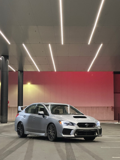 2018 Subaru WRX STI Sport Tech w/ wing spoiler