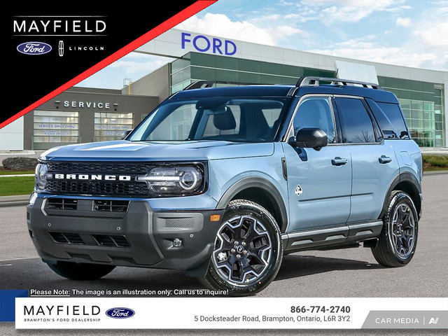 2025 Ford BRONCO SPORT OUTER BANKS in Cars & Trucks in Mississauga / Peel Region
