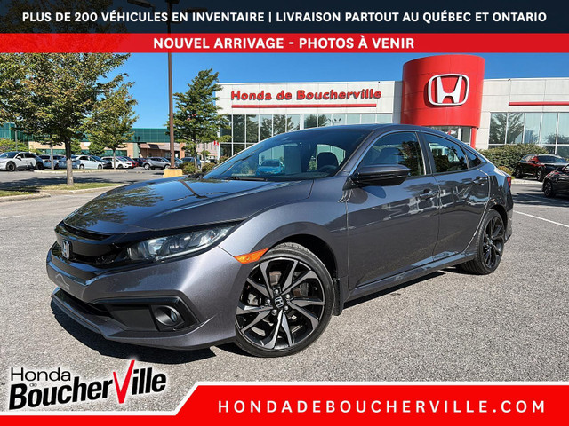 2020 Honda Civic Sedan Sport TOIT OUVRANT, DEMARREUR A DISTANCE, in Cars & Trucks in Longueuil / South Shore