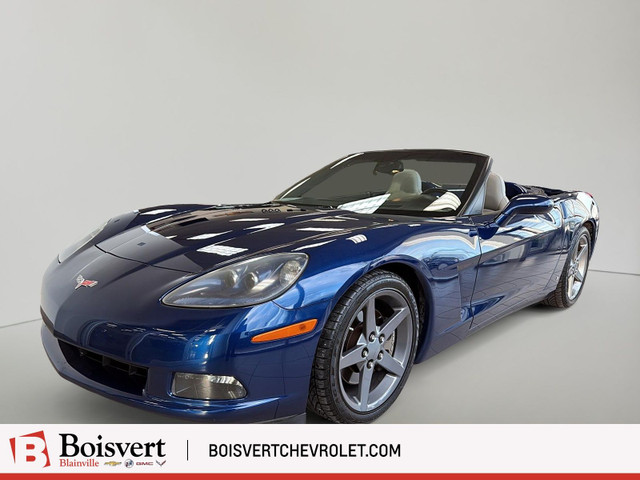 Chevrolet Corvette CONVERTIBLE/AUTOMATIQUE/6.0L/JANTES/CUIR/BOSE in Cars & Trucks in Laval / North Shore