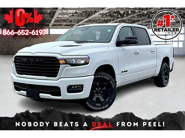 2025 Ram 1500 SPORT CREW Pano Roof Sport Hood Leather in Cars & Trucks in Mississauga / Peel Region
