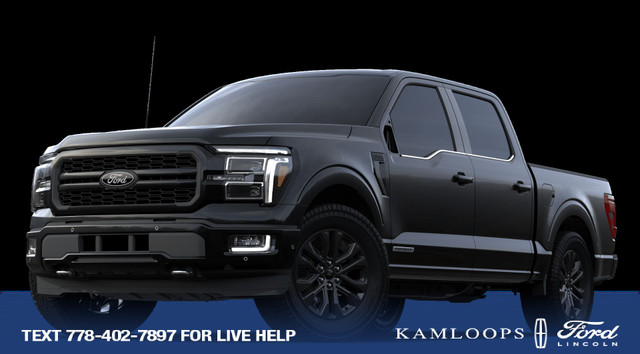 2024 Ford F-150 Lariat | LARIAT | 4X4 | BLACK APPEARANCE PKG... in Cars & Trucks in Kamloops