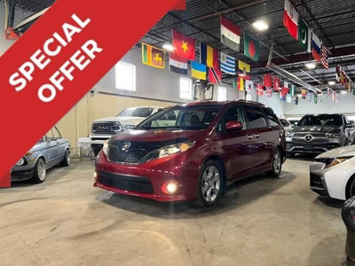  2013 Toyota Sienna 5DR V6 SE 8-PASS - FWD - REAR HEADREST DVD