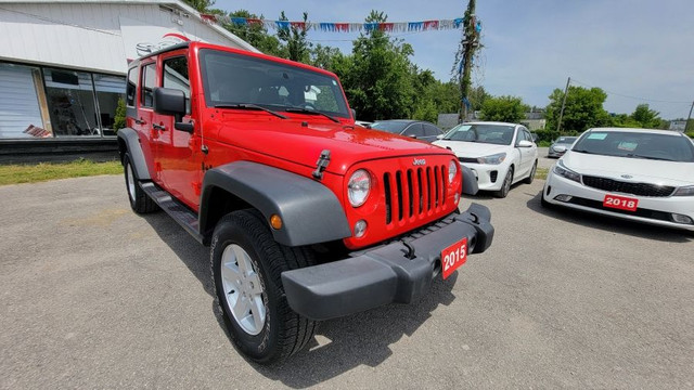 2015 JEEP WRANGLER UNLIMITED SPORT UNLIMITED SPORT in Cars & Trucks in Barrie - Image 2