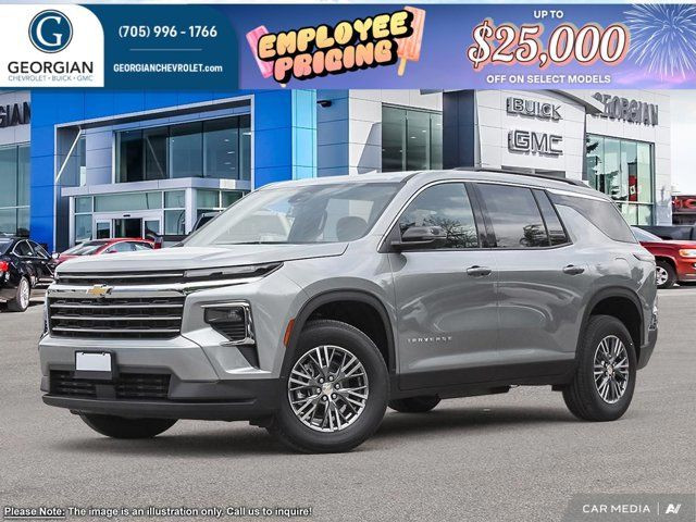 2025 Chevrolet Traverse LT- Trailering Pkg - Convenience Pkg in Cars & Trucks in Barrie