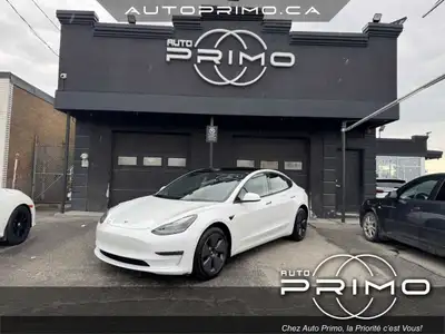 2022 Tesla Model 3 Long Range AWD Automatique avec Sièges en Cuir Toit Panoramique Navigation GPS Ca...