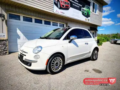 For sale is a pristine 2012 Fiat 500 Lounge, boasting a manual transmission and a remarkably low mil...