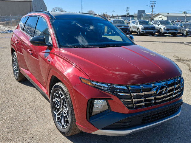 2022 Hyundai Tucson N Line | AWD | BLINDSPOT MONITOR | ADAPTIVE  in Cars & Trucks in Prince Albert - Image 3