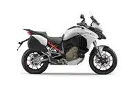 2023 Ducati Multistrada V4S Travel & Radar - White/Alloy Wheel