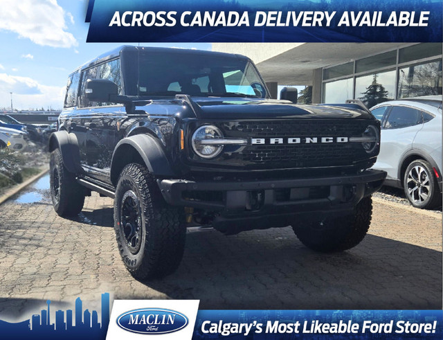 2025 Ford Bronco BADLANDS | SASQUATCH PKG | BLACK APP PKG | G.O. in Cars & Trucks in Calgary